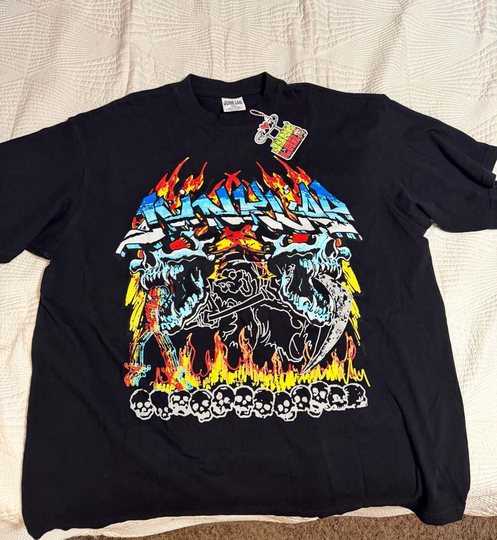Junk Lab Disaster T-Shirt (black) – 2XL